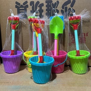 Wholesale Kidsren's Beach Toy Set Sand Digging Shovel Outdoor Stall Bucket Hot Selling Baby Sand Play Park Scenic Spot