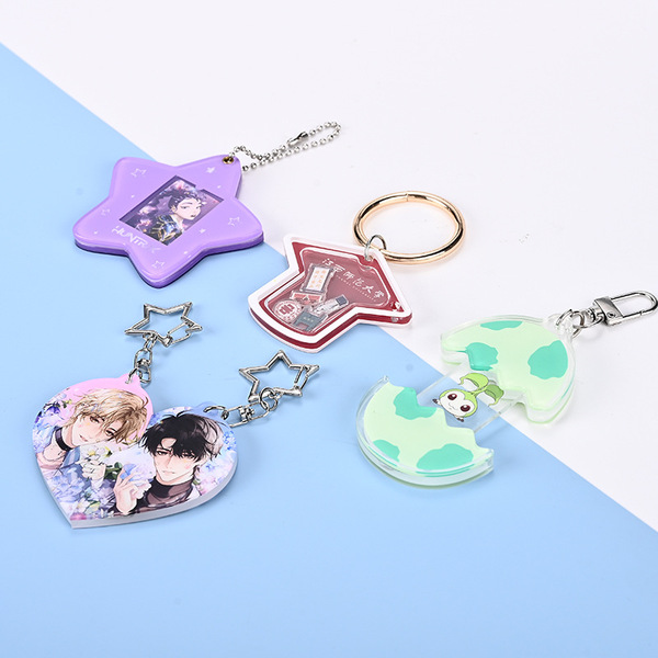 acrylic cartoon keychain