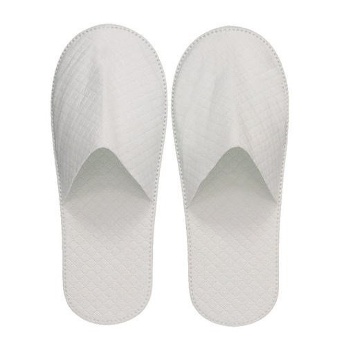 Disposable slippers with thick padding and anti-slip, high-end hotel/motel slippers for home use, guest slippers, beauty salon slippers, wholesale
