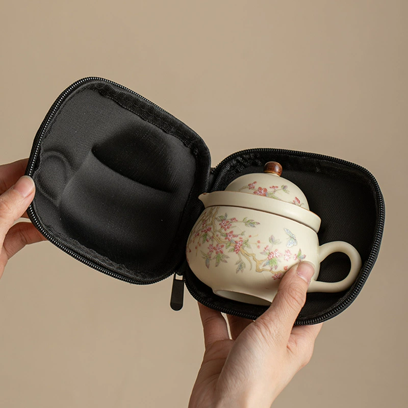 Ruyao Tea Cup Coffee Cup Travel Tea Set Quick Cup Чайная чашка Разделение Офисная чашка с водой Чайник с логотипом