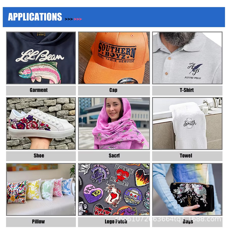 4 head embroidery machine