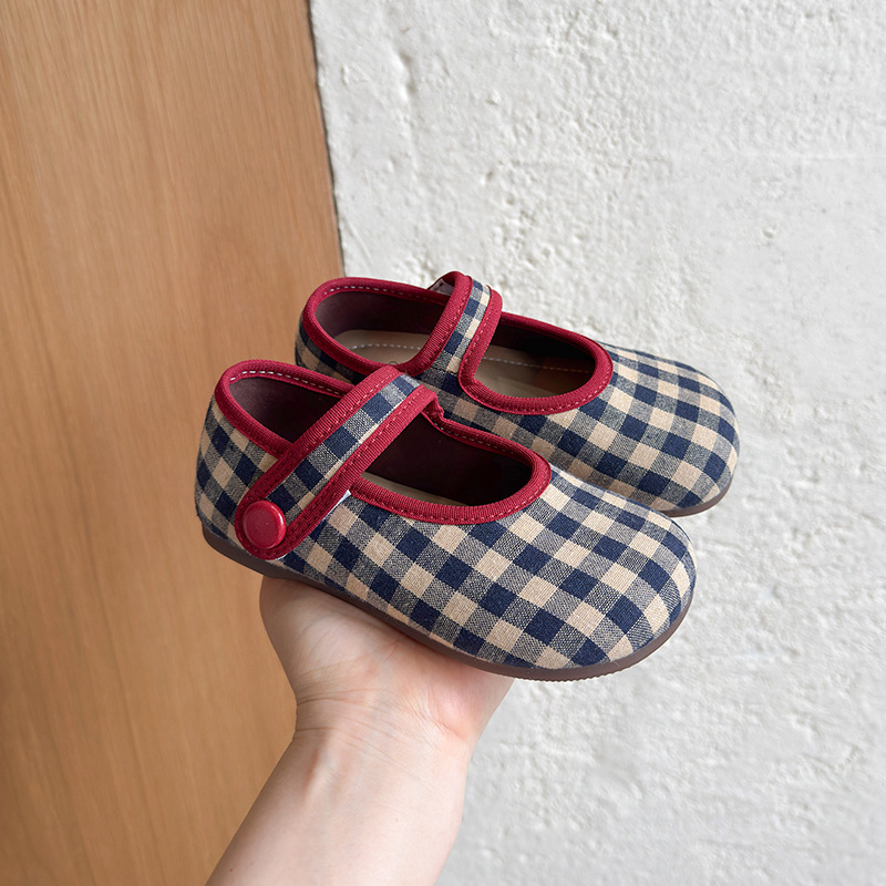 Niñas de moda retro marizhen zapatos de otoño 2026 nuevos zapatos casuales de velcro de malla suave para niños image 7