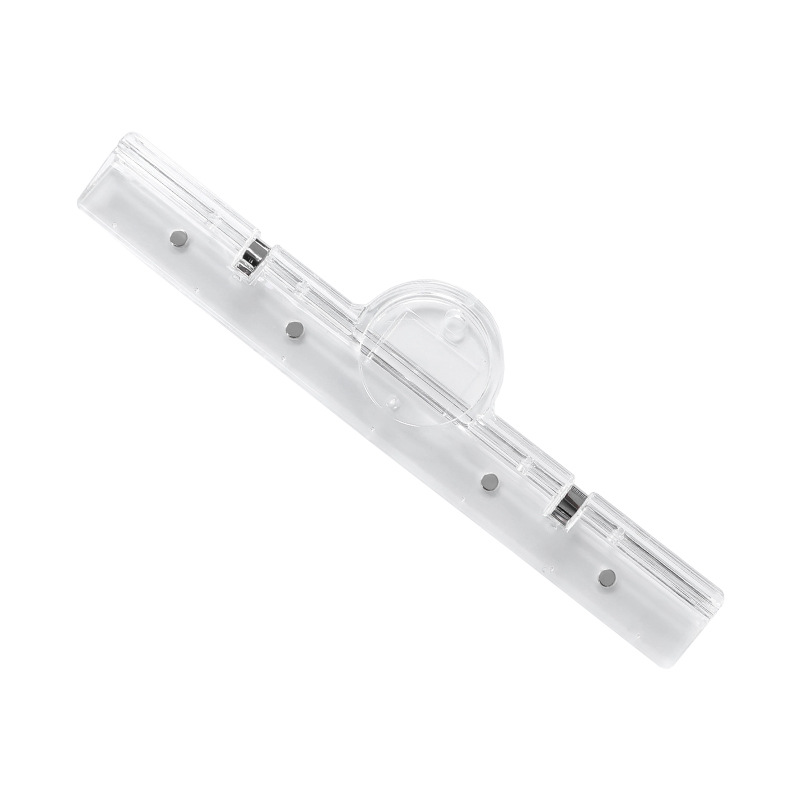 Carpeta magnética transparente subpapel de prueba almacena carpeta de datos de gran capacidad multifuncional clasificación factura carpeta de notas creativas