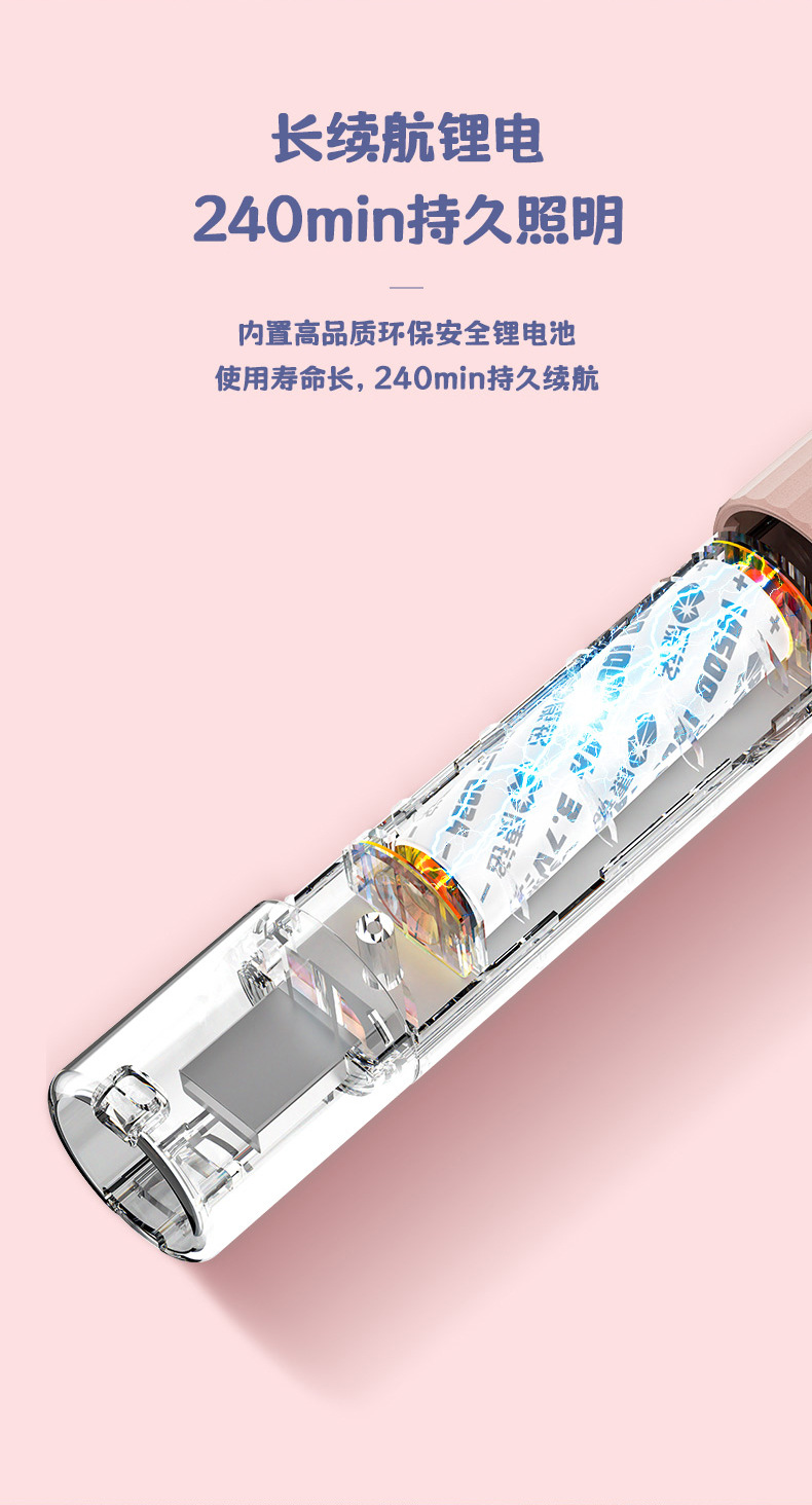 Kangming Boxed Led Flashlight for Home Use, High-Brightness, Multi-Functional, Portable, Outdoor Long-Range Emergency Flashlight Wholesale