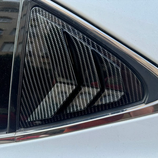 Подходит для Lexus IS 2013–2017 — треугольные задние шторки, карбоновое оформление, внешние декоративные детали