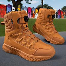 男士大码特种兵军靴户外徒步登山鞋俄罗斯战地靴沙漠耐磨作训战靴