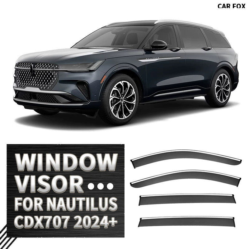 Suitable for Lincoln MKX navigation home windows, sunny rain shields MKX Nautilus Window Visor