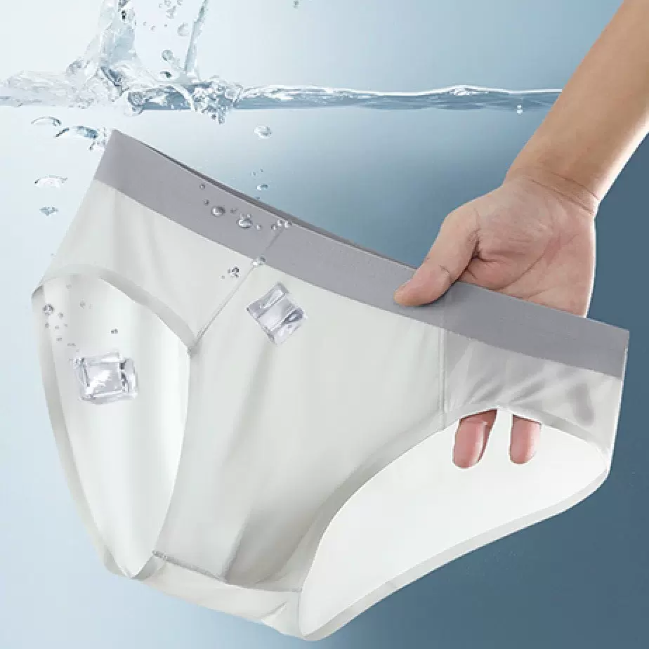 2025爆款无痕10A抑菌生蚝内档超薄30D冰丝无痕三角裤