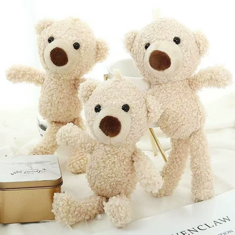 Мягкая игрушка-медвежонок, маленькая мини-кукла, мультяшный детский рюкзак-подвеска, плюшевая кукла для девочек