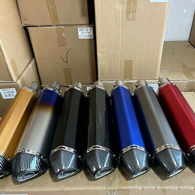 Exhaust pipe — Huanglong 600 Little Ninja