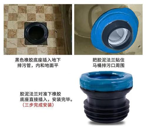 Toilet flange sealing ring accessories, heightening, thickening and lengthening, deodorizing silicone ring, anti-spill, water-proof and leak-proof universal type