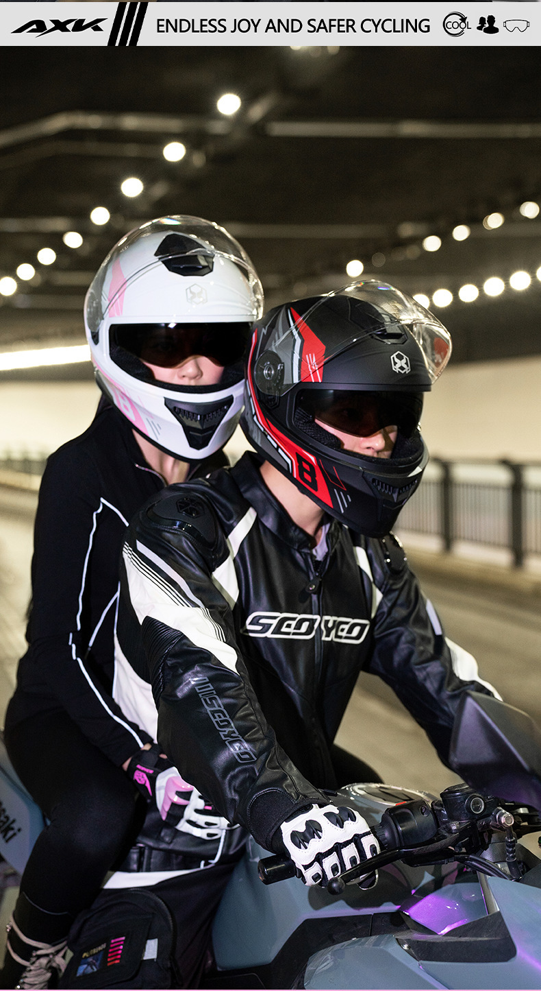 Foreign Trade Specializes in Motorcycle Helmets for Men, Anti-Fog and Warm Winter Motorcycles, Electric Motorcycles, Women's Full-Coverage Full-Face Helmets