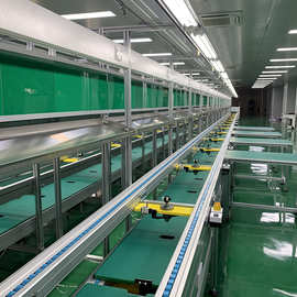 工厂倍速链流水线工作台生产线输送线自动化工装设备装配线输送机