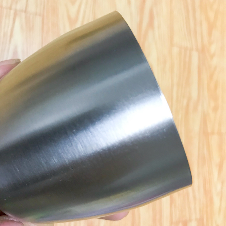 304 tazas de cerveza de acero inoxidable engrosadas tazas coreanas tazas de agua redondas de una sola capa tazas de comidas tazas de logotipo creativo