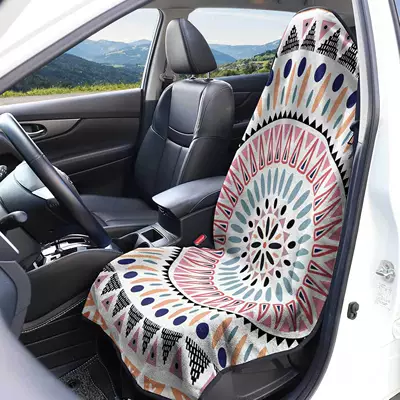 Car Seat Towel Cover Front Seat Protector Suitable for Gym and Exercise, Universal for All Seasons, Car Use 3