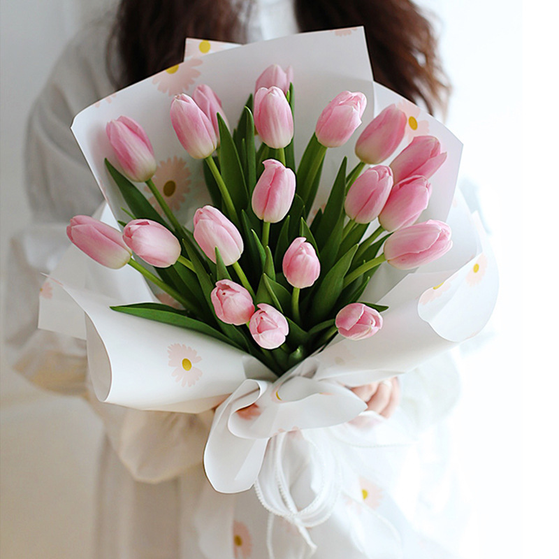 Huaxi es fresco como tú, pequeña margarita, impermeable, papel Ouya, material de flores, floristería, ramo, regalo, papel de regalo al por mayor