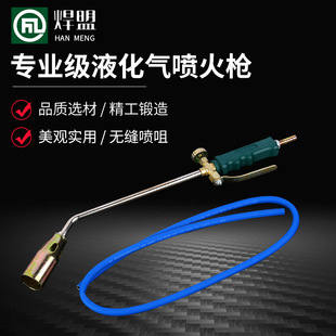 Liquefied gas spray gun single-open double-open household spray gun batch fever pig hair waterproof professional gas propane heating gun