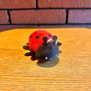 Cute Insect Beetle Ladybug Expression Plush Doll Bag Pendant Arcade Claw Machine Gift in Stock