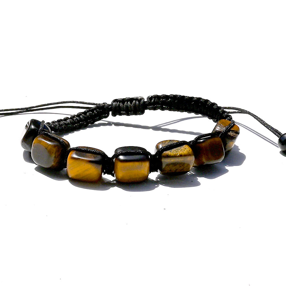 Retro Simple Style Geometric Crystal Rope Beaded Unisex Bracelets display picture 7