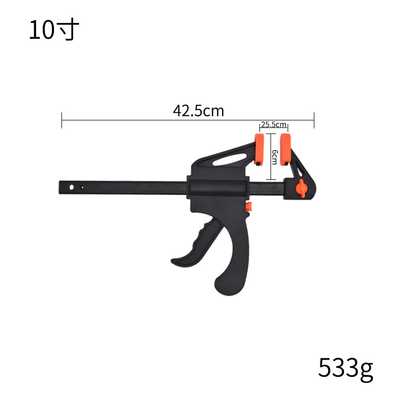 Fijador de abrazadera de carpintería tipo f, abrazadera de placa de fijación rápida de ángulo recto, abrazadera de placa de fijación fuerte, abrazadera de tipo f, abrazadera de tipo g