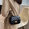 Tide, chain, small bag, advanced shoulder bag, chain bag, trend of season, high-quality style