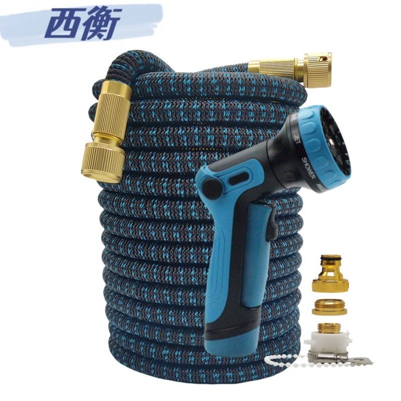 Водопроводная труба для мойки автомобилей Пастырская телескопическая труба внутренняя труба высоковольтная мойка автомобиля водяной пистолет чистящий инструмент садовая поливная труба черный синий