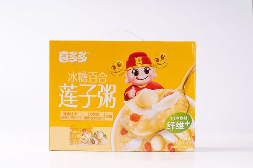 Xide duo sugar-coated lily bulb and lotus seed congee eight-treasure porridge canister gift set 12 cans full box