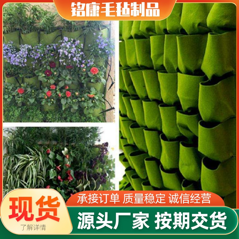 毛毡种植袋美植袋家庭园艺育苗袋商场酒店专用绿植袋植物手工