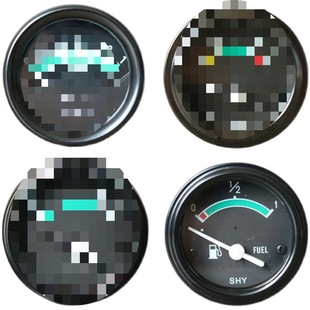 Loader Forklift Excavator Instrument Oil Pressure Gauge Water Temperature Gauge Air Pressure Oil Voltage Current Inductor Oil Volume Oil Temperature Gauge