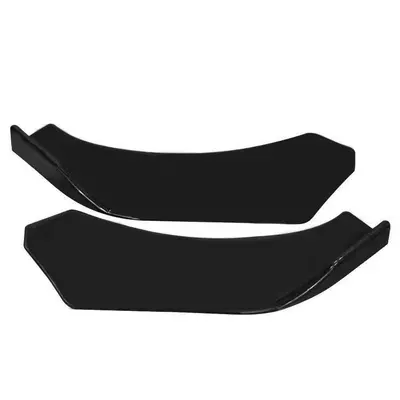 Big Surrounded for Sedan and Hatchback, Front - bright-black-left-and-right-corners-suit