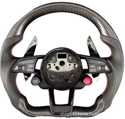 Suitable for Audi TT A4 Steering wheel - black