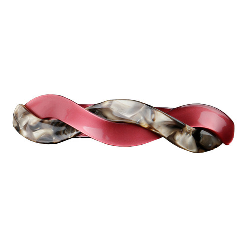 High-end Japanese and Korean large spring clip hair clip, Korean style elegant leopard print top clip, large ponytail clip, horizontal clip hair accessory