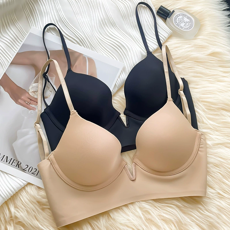 Поддерживающее sexy модное нижнее белье, красивая спина, открытая спина