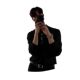Korean Style Polo Shirt Lapel Sweater Men's 2024 New Long Sleeve Hong Kong Style Solid Color Inner Knitted Base Shirt Top