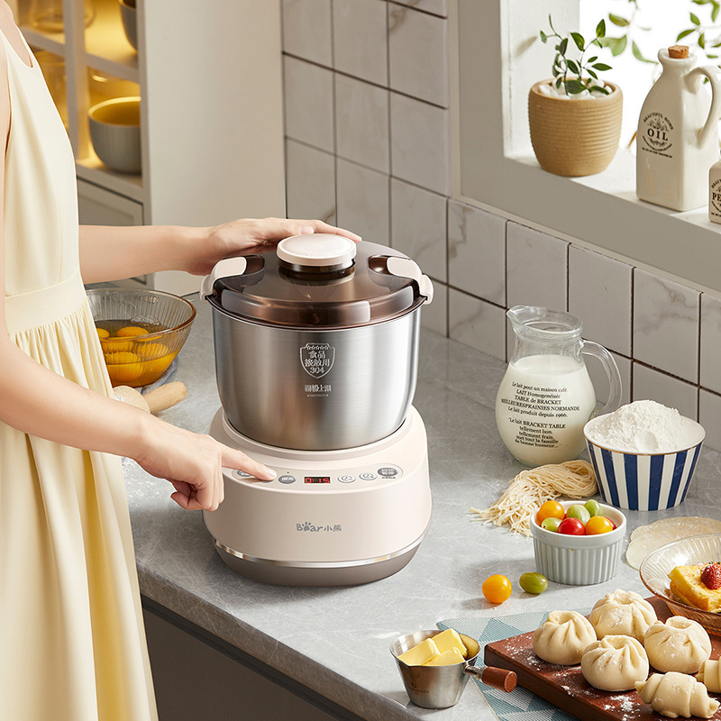 Bear Dough Mixer Household Kneading Machine Small Fully Automatic Chef Machine Dough Fermentation Cooking Machine Hmj-D35P1