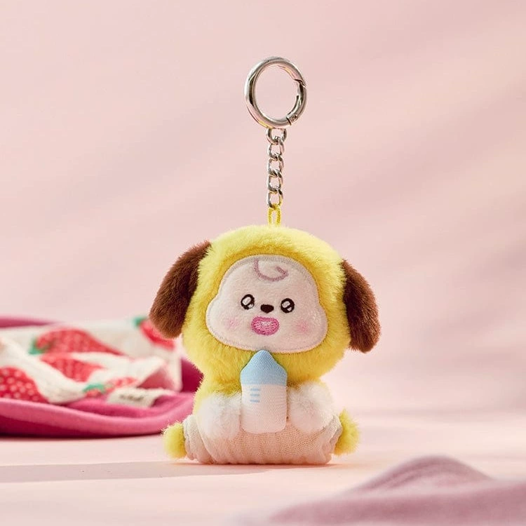 Мягкая игрушка (BT21) серия Orange Party, мини‑брелок или подвеска, разные персонажи