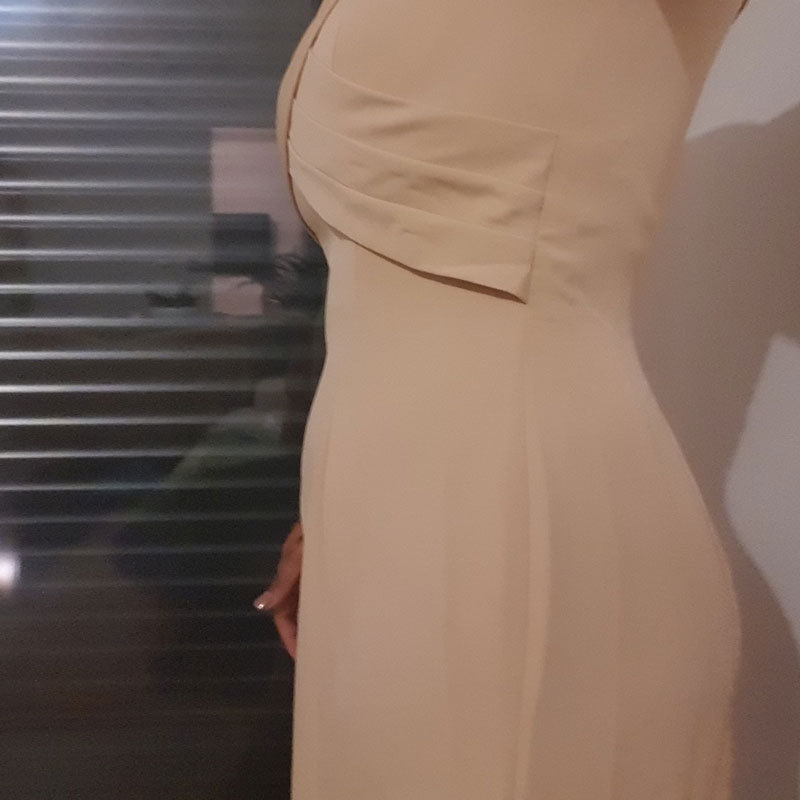 El comercio exterior de Europa y América Amazon AliExpress deseo vestido de noche de las mujeres sexy fuera del hombro fishtail simple personalizable image 5