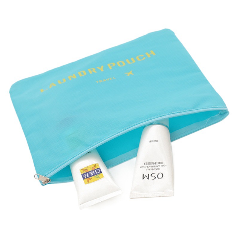 Transfronterizo gran conjunto de seis piezas 7 piezas suministros de viaje clasificación traje bolsa de almacenamiento estilo coreano viaje de negocios bolsa de almacenamiento de ropa