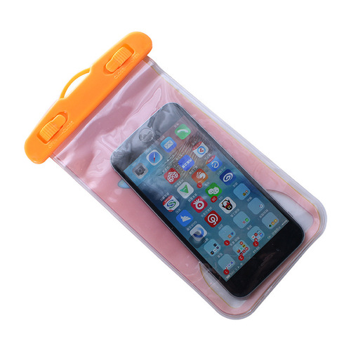 Outdoor mobile phone waterproof bag cartoon animal PVC transparent sealed waterproof bag drifting camera waterproof mobile phone case