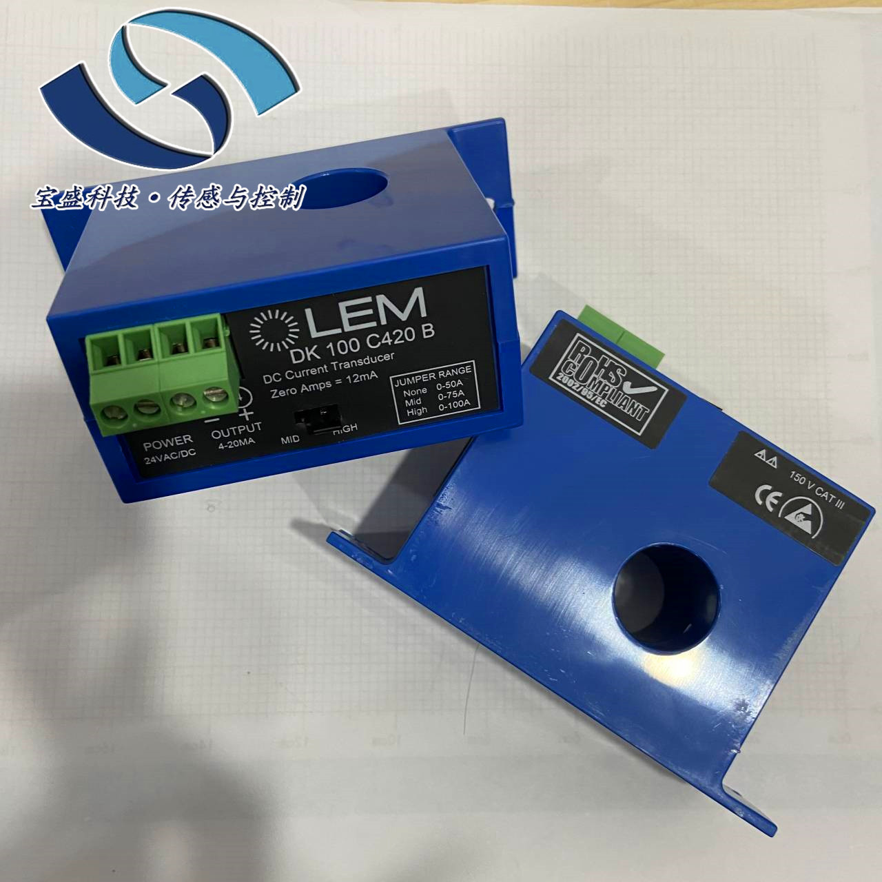 DK400B420B LEM/莱姆 霍尔电流传感器 互感器 400A 全新