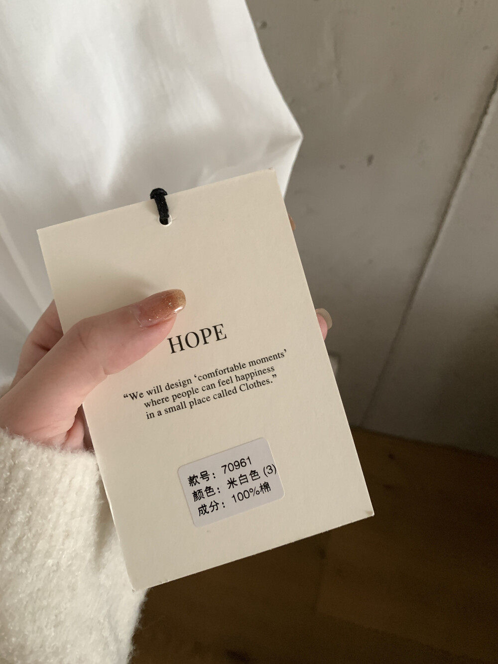 Áo sơ mi nữ tay dài thêu ren cổ điển phong cách Pháp — trắng ngà chi tiết 18