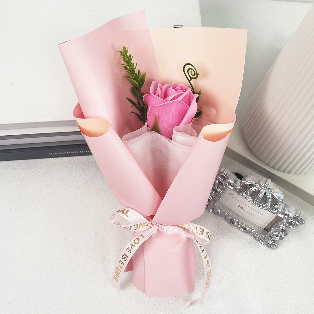 【핑크】장미 1개