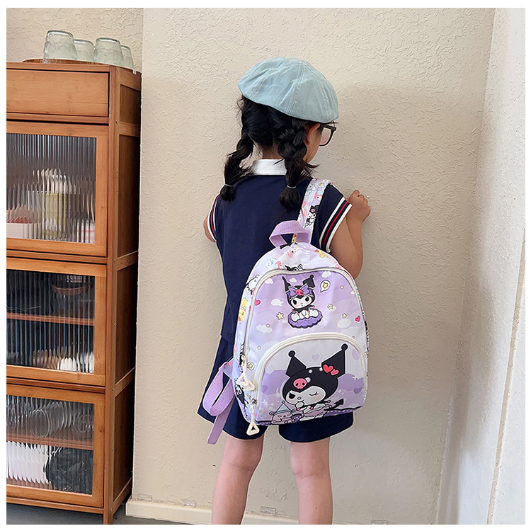 Cute cartoon, lightweight and lightweight schoolbag for kindergartens, fashionable and versatile children's backpacks for outdoor leisure travel undefined
