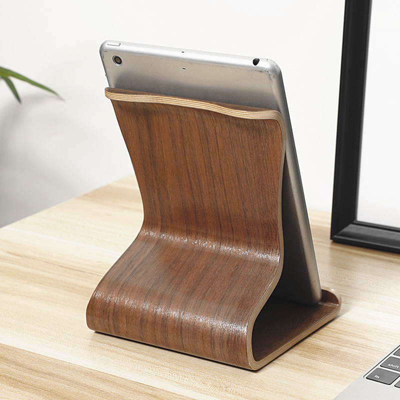 Integrated Wooden Notebook Painting Bedside Stand Computer Storage Tablet Charging Stand Live Online Class Bracket