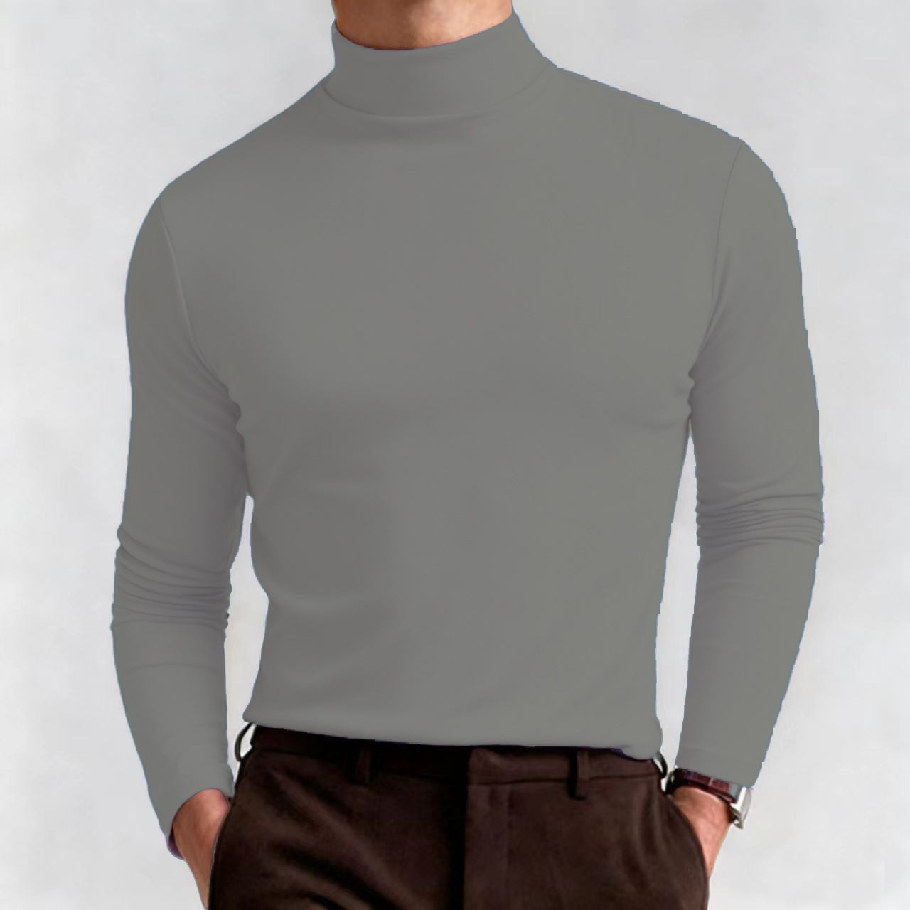 라이트 그레이 긴소매