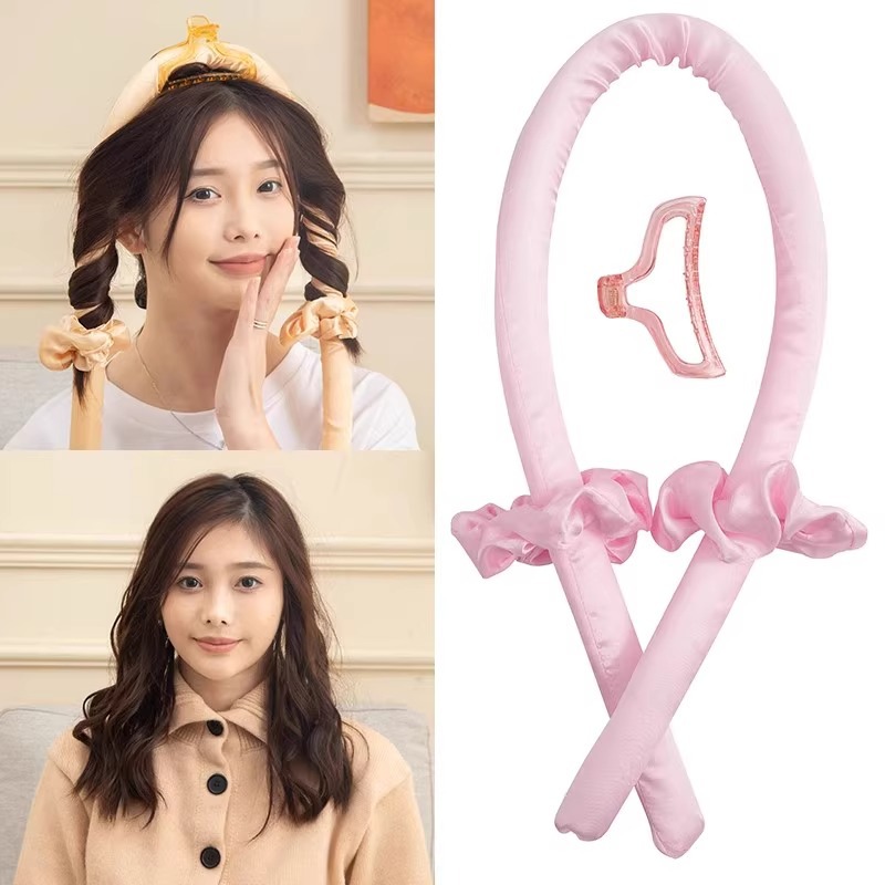 Lazy curling hair artifact sleep curling iron fluffy artifact curling rod big curling foam big wave does not hurt hair