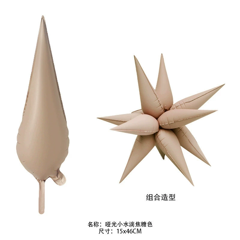 Big balloon drop-shaped, evening dress
