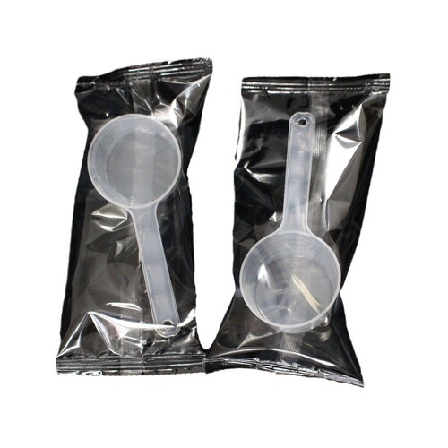 Individually packaged 25g measuring spoon plastic large spoon with scale 50ml 25g gel mask powder measuring spoon