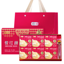 富昌银小燕悦红颜双胶羹礼盒165g*6盒 花胶弹嫩饱满营养代餐送礼