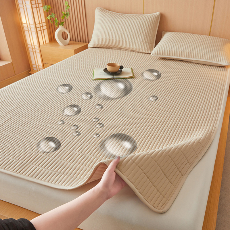 Colchón de cama de dormitorio doméstico impermeable delgado colchón antideslizante cojín protector de cama cojín antideslizante edredón de dormitorio de estudiantes
